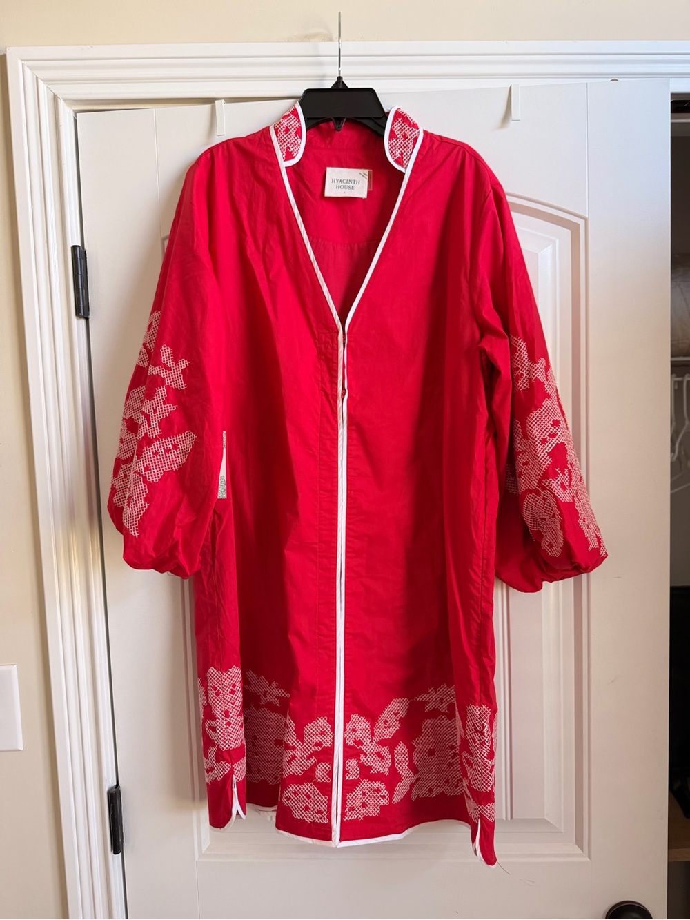 Tuckernuck Hyacinth House red embroidered dress - Picture 4 of 7